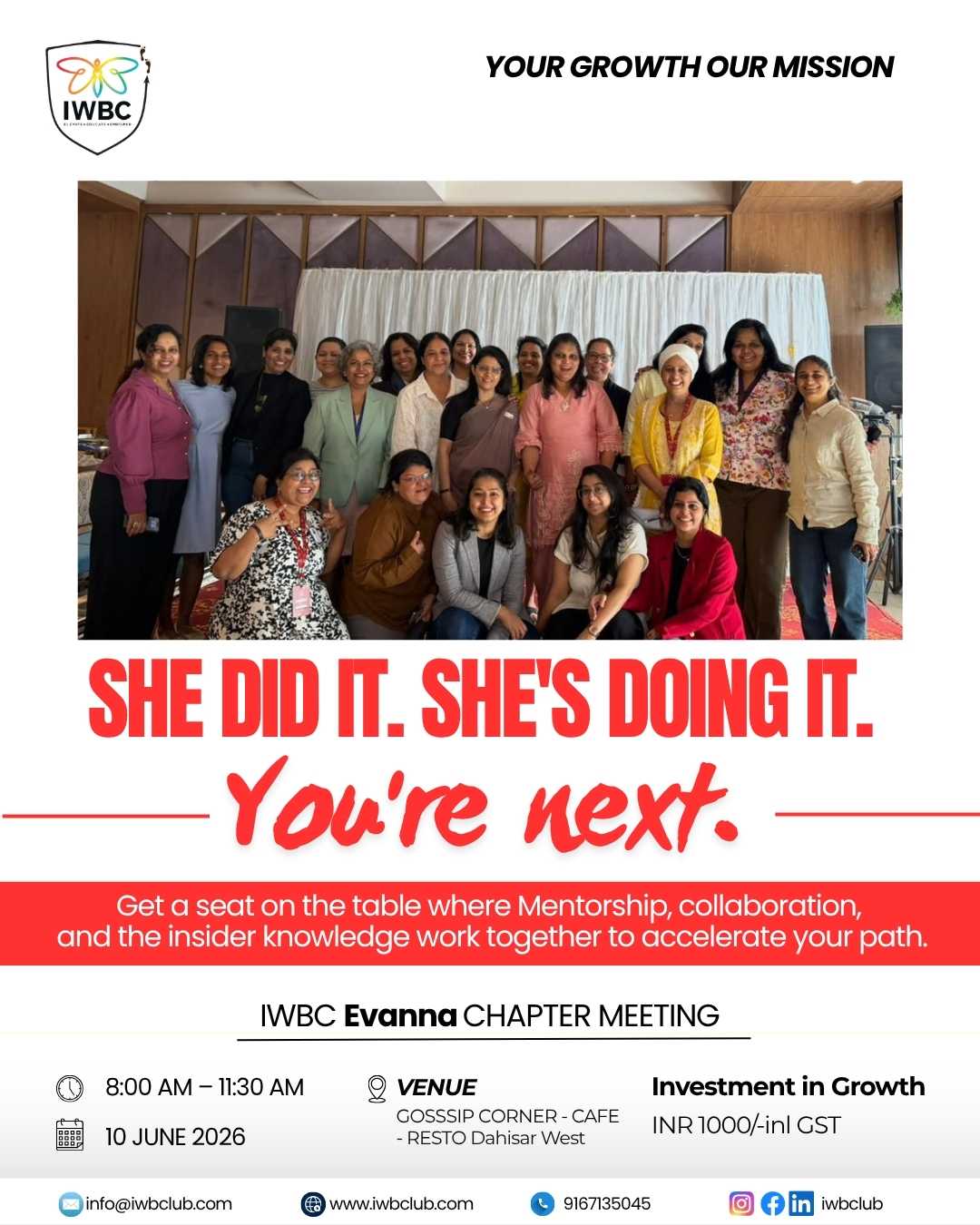 Chapter Evanna Board Meet